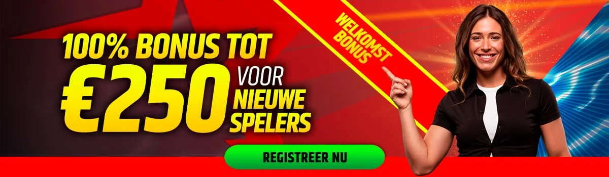 Homepage Banner - Welkomstbonus Casino