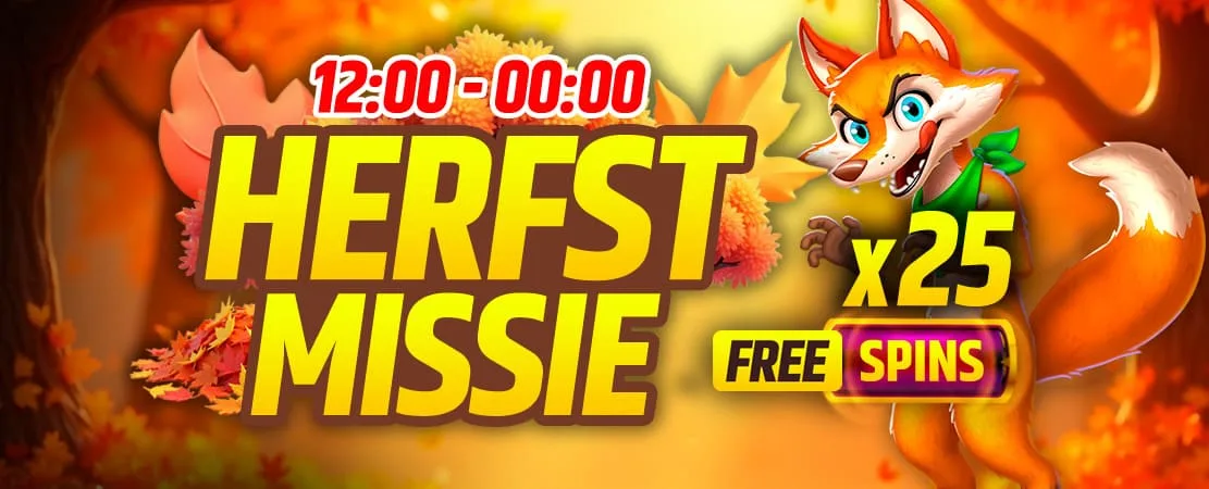 🍂 Herfst missie: 75 Free Spins staan voor je klaar! 🍂