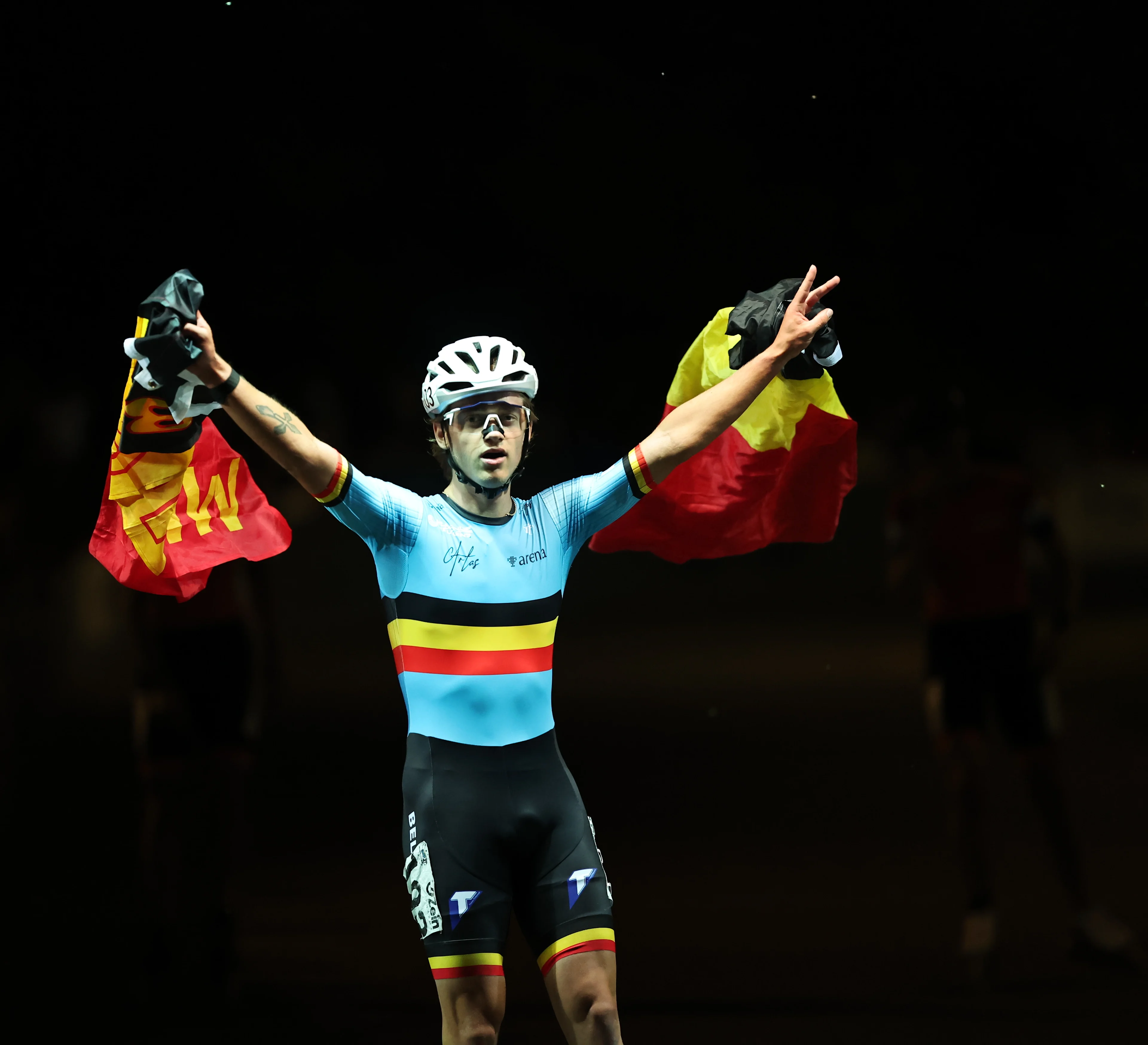 ATTENTION EDITORS - HANDOUT PICTURES - EDITORIAL USE ONLY - MANDATORY CREDIT MANDATORY CREDIT FREDDYRACE  Handout picture released on Sunday 13 July 2025, by Freddyrace showing Jason Suttels, who won the marathon race at the European Roller Skating Championships. Belga and Belga Editorial Board decline all responsibility regarding the content of this picture. HAND OUT FREDDYRACE