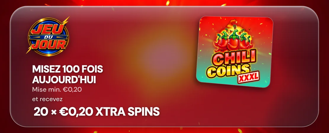 Jeu du Jour | Chili Coins XXXL