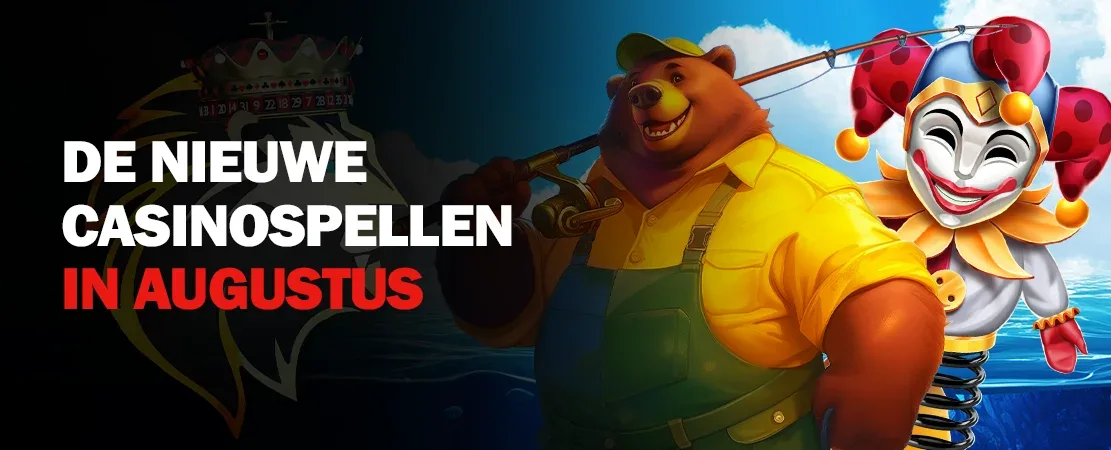 Nieuwe casino games in augustus 2025: releases die je niet mag missen
