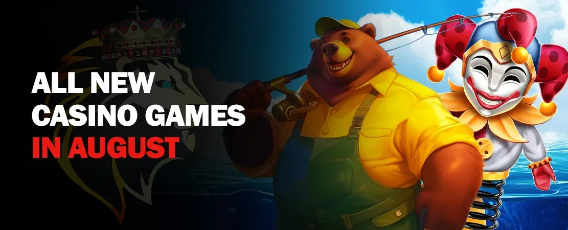 New casino games in August 2025: The releases you can’t miss