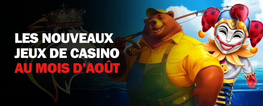 Nouveaux jeux de casino en août 2025 : les sorties à ne pas manquer