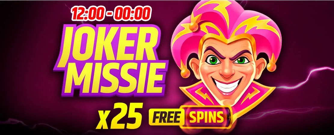 đ Joker-missie: dit weekend 75 Free Spins te winnen!