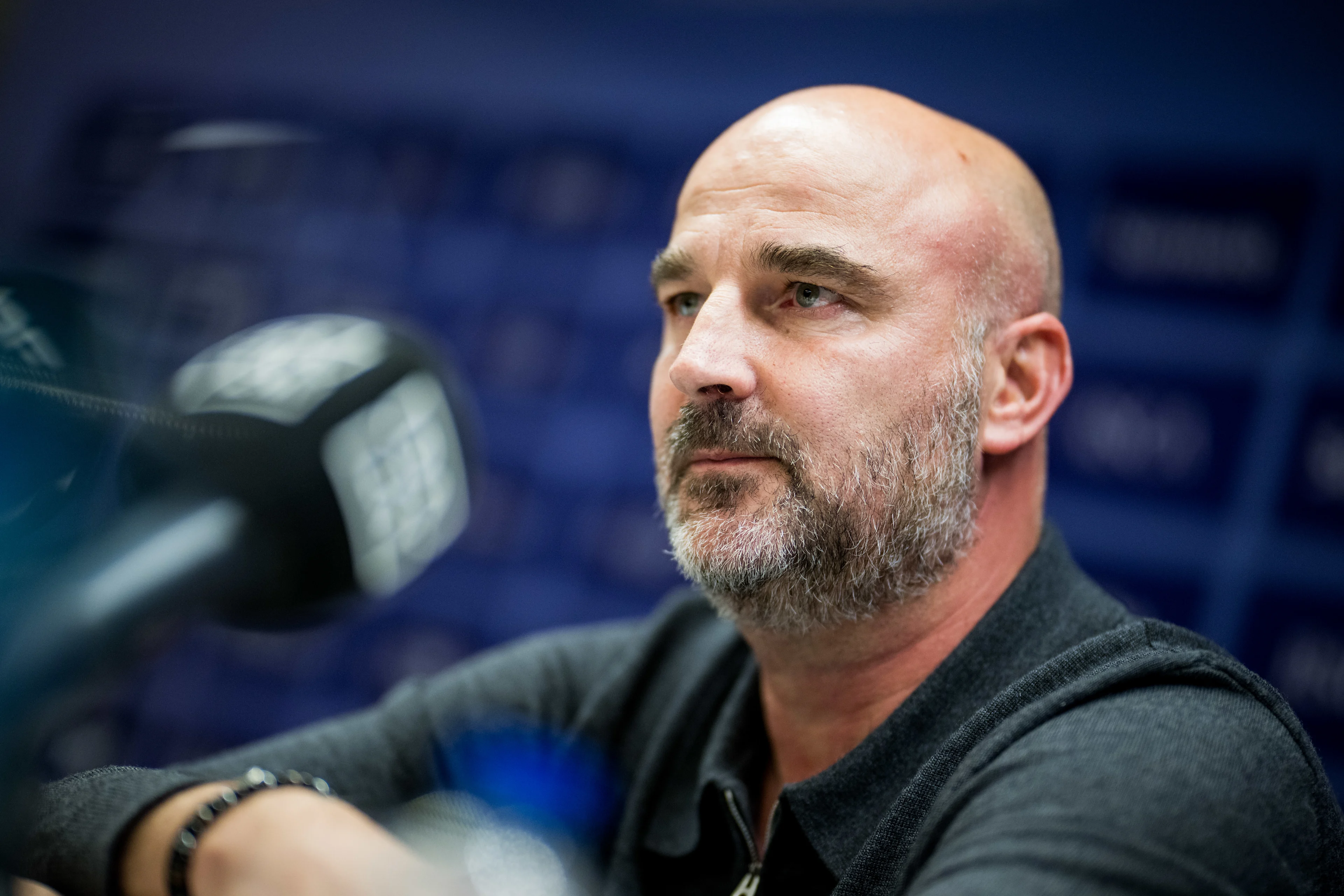 Anderlecht's sports director Antoine Sibierski pictured during a press conference of Belgian soccer team RSC Anderlecht to present their new sporting director, on Wednesday 06 May 2026 in Brussels. French Sibierski has been appointed, coming over from French 2nd division team ESTAC Troyes. BELGA PHOTO JASPER JACOBS