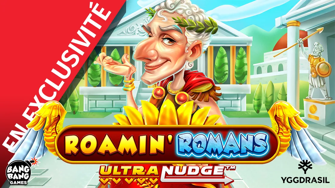 🏛 En exclusivité sur Starcasino ! Roamin' Romans UltraNudge™ de Yggdrasil !