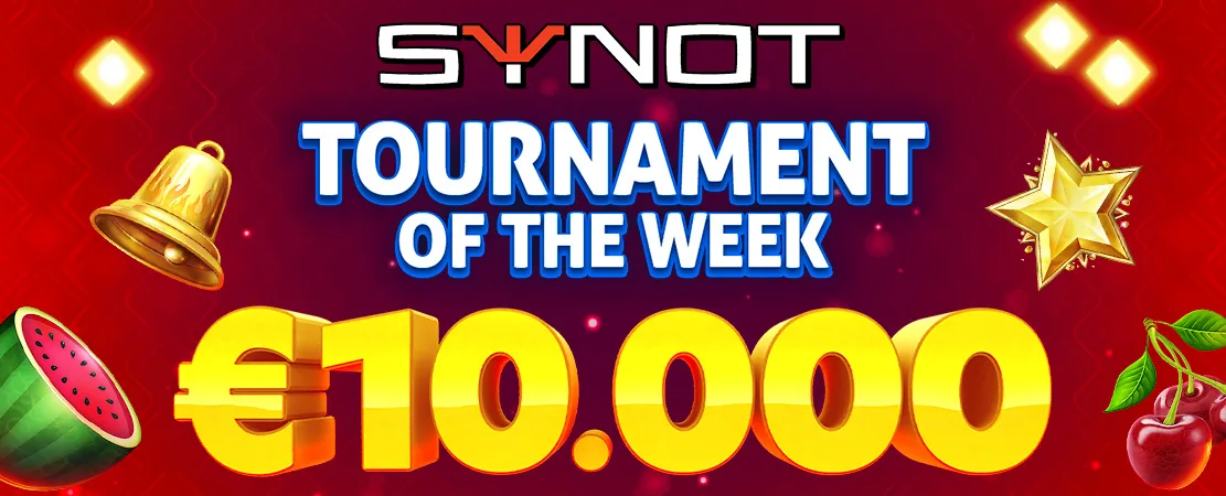 💥 €10,000 Synot Weekly Tournament