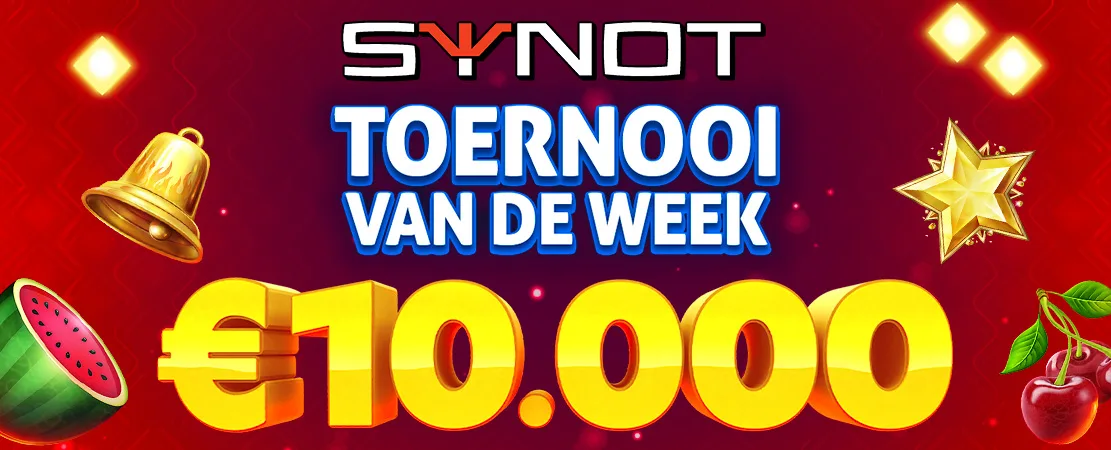 💥 Synot €10.000 Toernooi