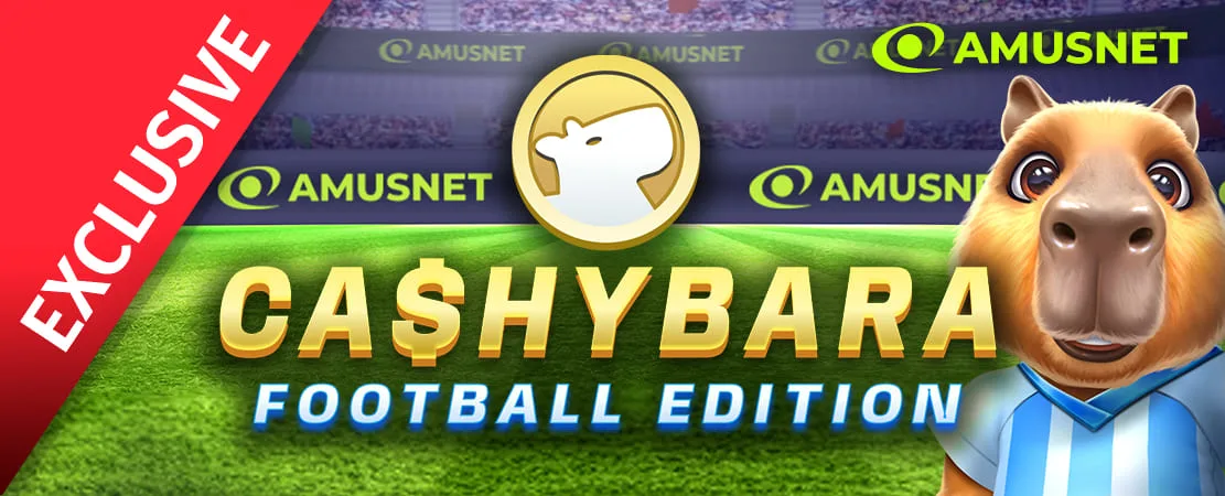 ⚽ Cashybara Football Edition by Amusnet - Exclusively at Starcasino