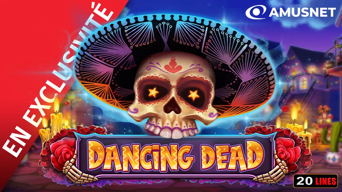 🎶 En exclusivité sur Starcasino 💀! Dancing Dead d'Amusnet