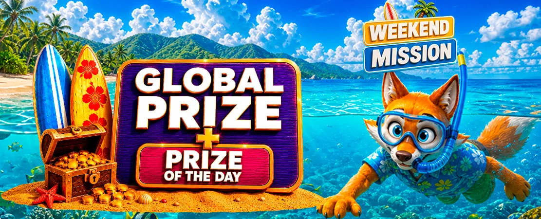 🏖️ Weekend Mission to the Seaside: 3 days, 3 prizes, 1 global reward