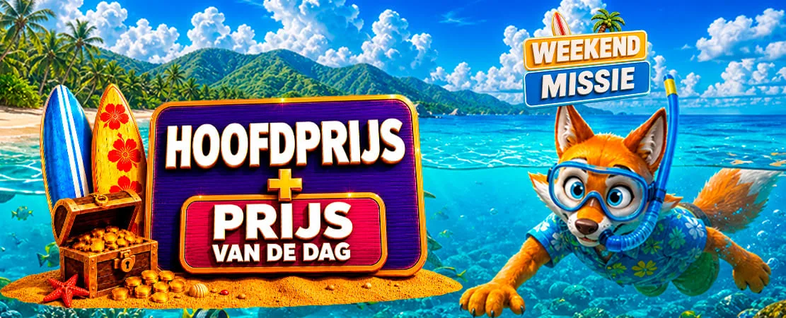🏖️ Weekend Missie naar de kust: 3 dagen, 3 prijzen, 1 hoofdprijs