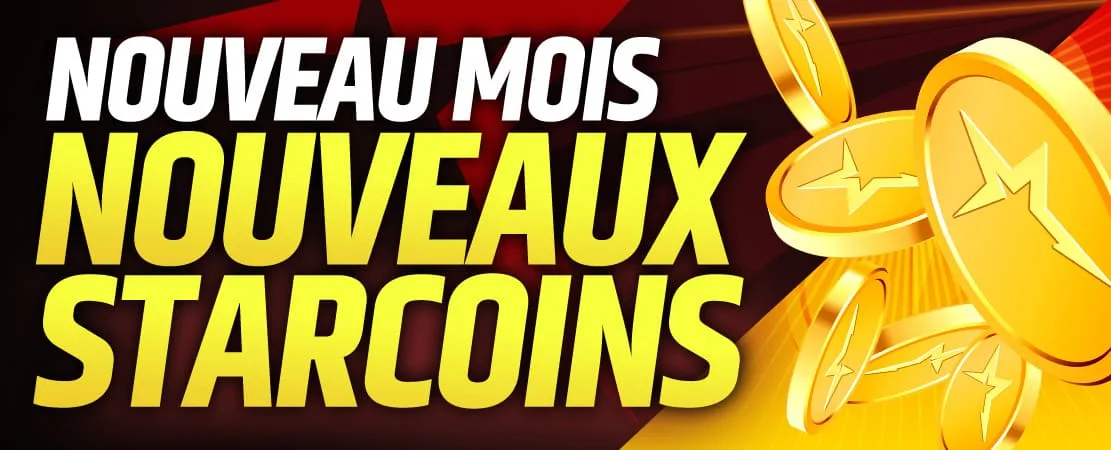 💰 Commencez le mois d'avril avec de nouveaux Starcoins 💰