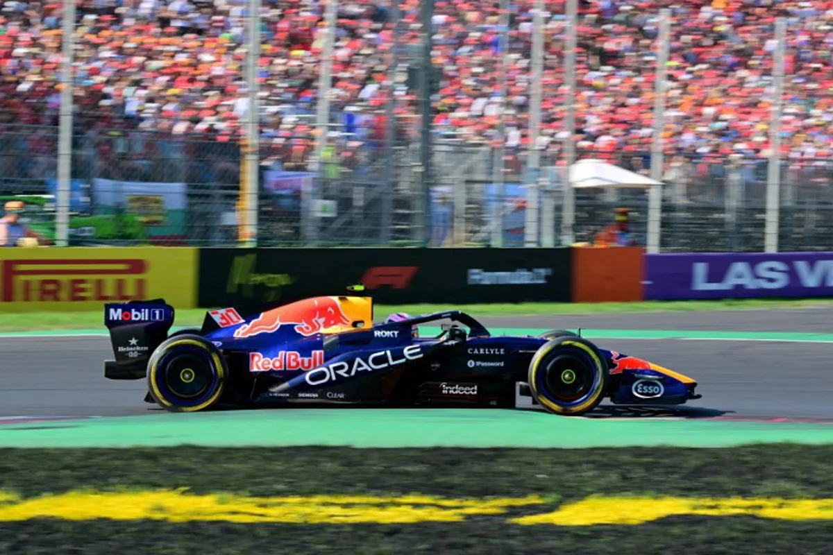 Red Bull Racing's New Zealand driver Liam Lawson competes during the Italian Formula One Grand Prix at the Autodromo Nazionale Monza circuit in Monza, northern Italy on September 6, 2026. Andrej ISAKOVIC / AFP