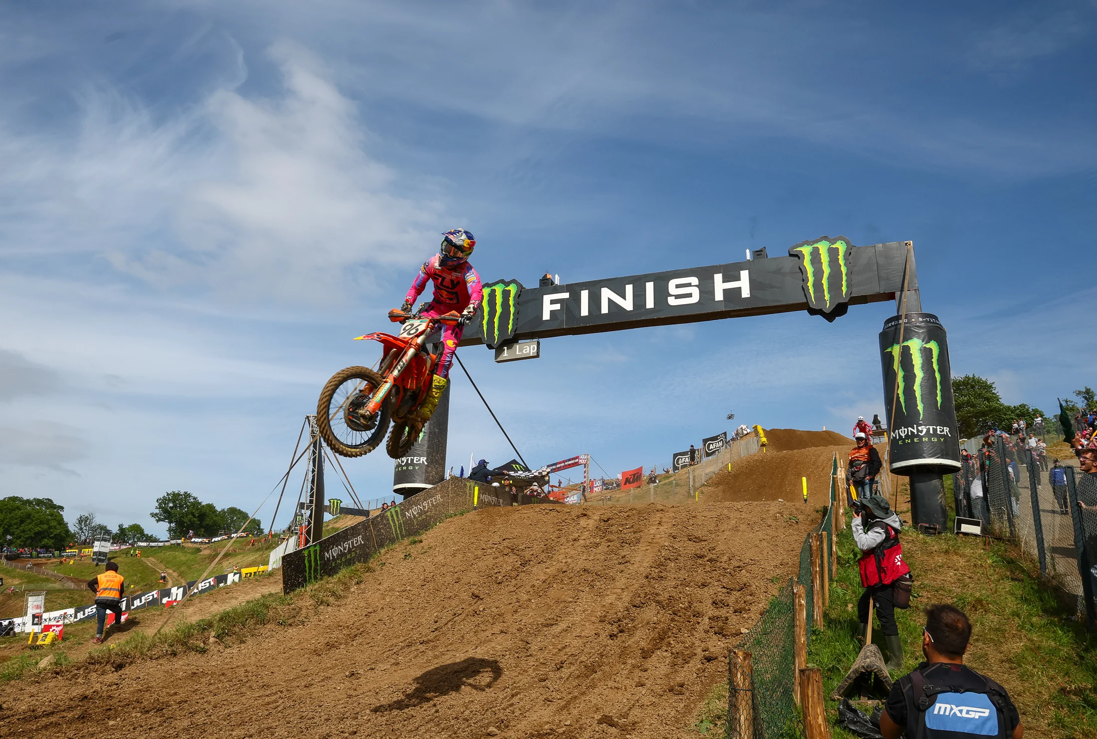 ATTENTION EDITORS - HANDOUT PICTURES - EDITORIAL USE ONLY WITH MANDATORY CREDIT FREDERIC MOISSE - Handout pictures released on Sunday 25 May 2025, by FREDERIC MOISSE shows Lucas Coenen in action during the French Motocross Grand Prix in MXGP, the ninth of the 20 world championship events, in Ernée. *** Belga and Belga Editorial Board decline all responsibility regarding the content of this picture. *** PHOTO HAND OUT - FREDERIC MOISSE