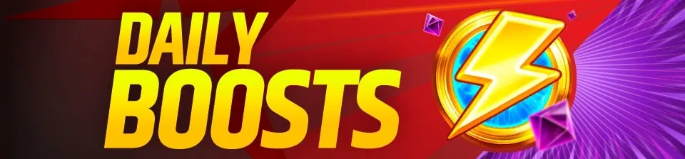 🚀 Boost your winnings every day at Starcasino with exclusive daily boosts!