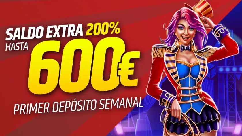 Saldo Extra Semanal 200% hasta 600€ - Web