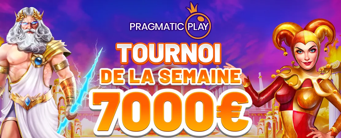 Tournoi Pragmatic Play de 7.000 €