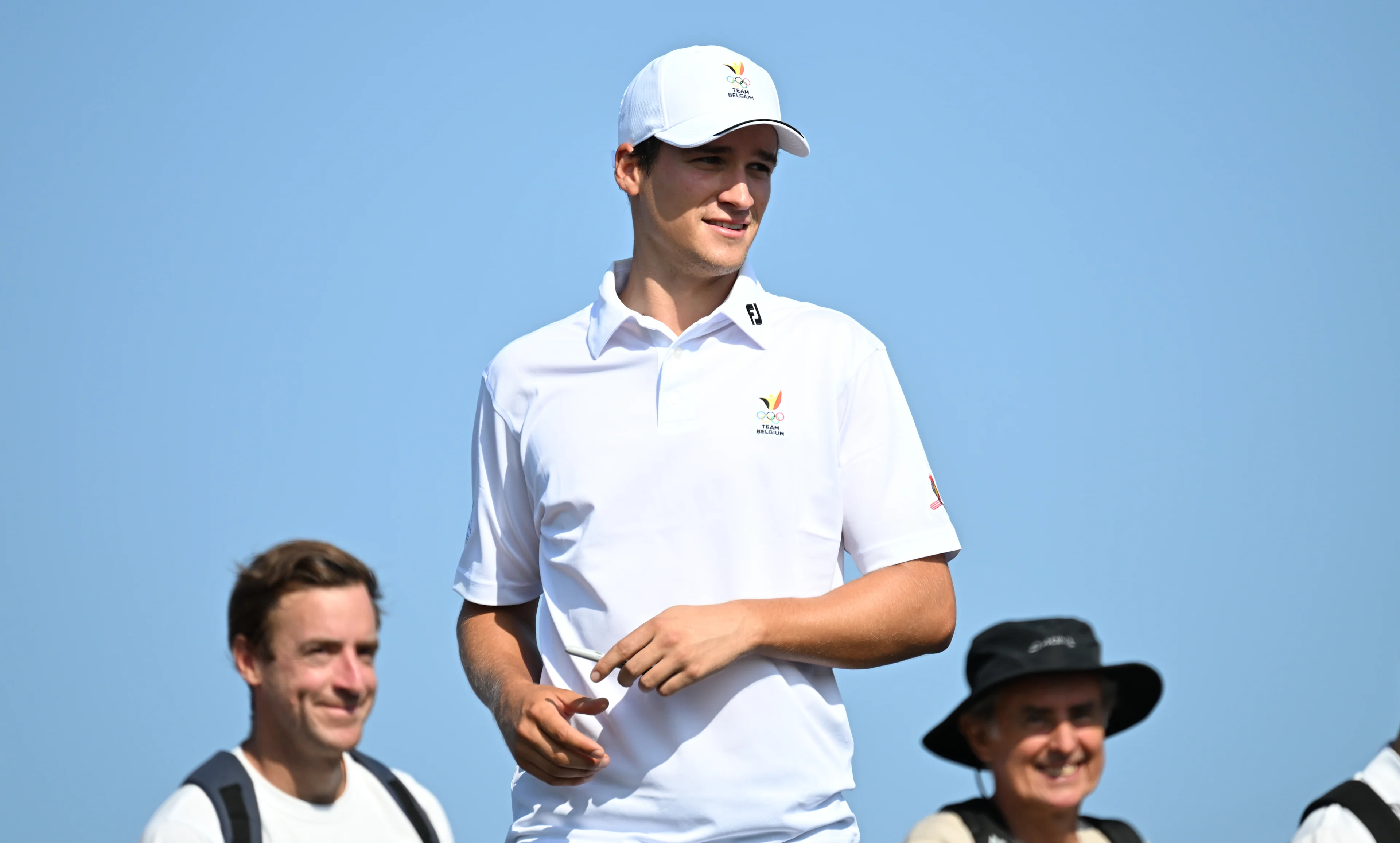 Belgian golfer Adrien Dumont de Chassart pictured before the men's Men's stroke play golf competition at the Paris 2024 Olympic Games, on Thursday 01 August 2024 in Paris, France. The Games of the XXXIII Olympiad are taking place in Paris from 26 July to 11 August. The Belgian delegation counts 165 athletes competing in 21 sports. BELGA PHOTO ANTHONY BEHAR ** ** *** BENELUX ONLY ***