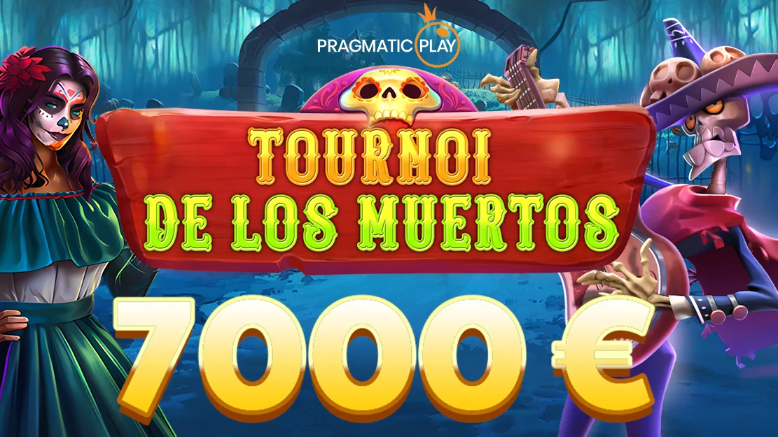 💀 "Tournoi de Los Muertos": Un spectacle Halloween exclusif avec Pragmatic Play sur Starcasino.be!