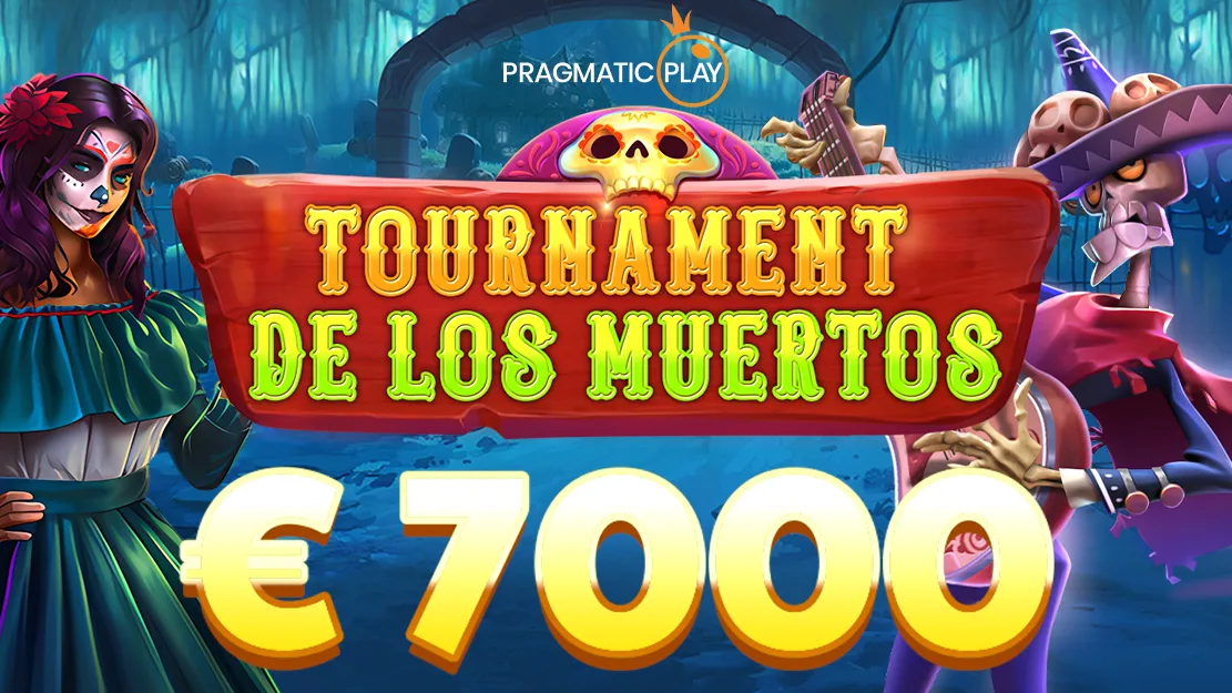 💀 "Tournament de Los Muertos": An Exclusive Halloween Spectacle with Pragmatic Play on Starcasino.be!
