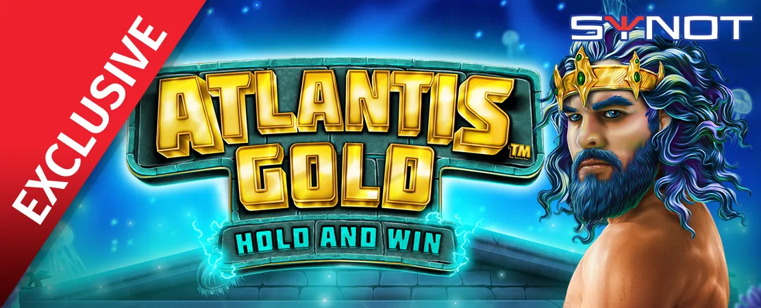 🌊 Exclusively at Starcasino! Atlantis Gold by Synot 🌊