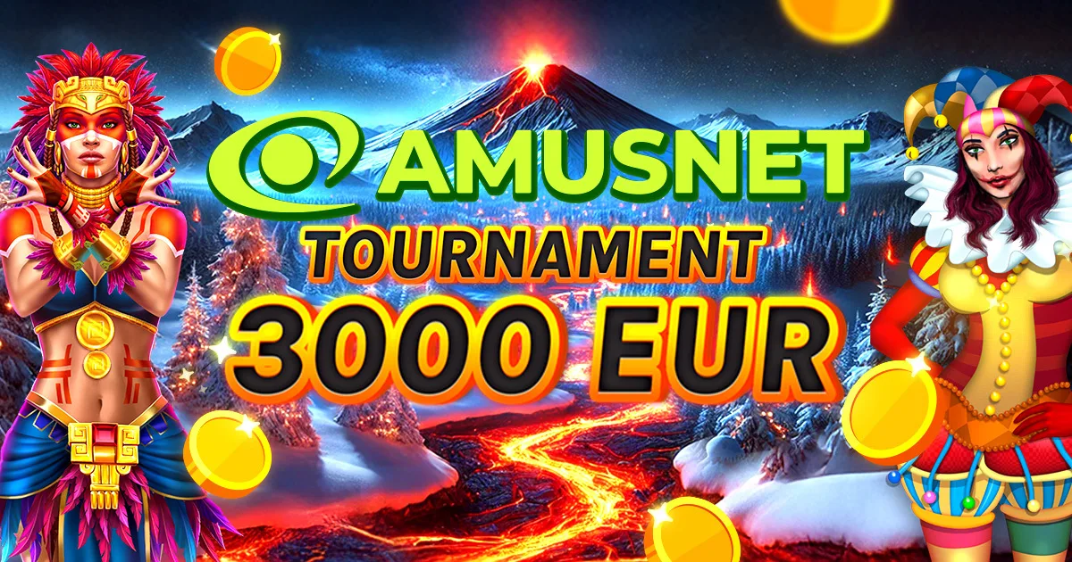 €3.000 Xmas tournament by Amusnet!