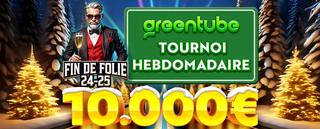 Tournoi de Nouvel An Greentube de 10.000 €