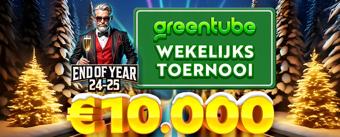 €10.000 New Year Toernooi van Greentube