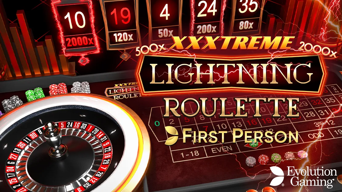 ⚡ First Person XXXtreme Lightning Roulette by Evolution Gaming !