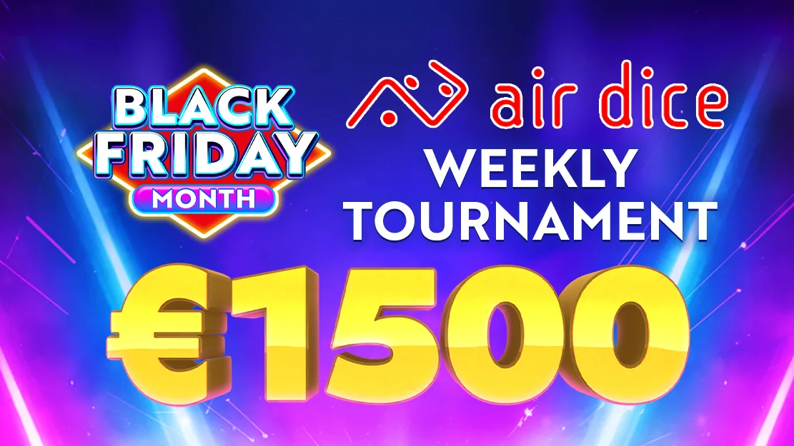 🎲 Exclusively at Starcasinodice! AirDice €1,500 Tournament