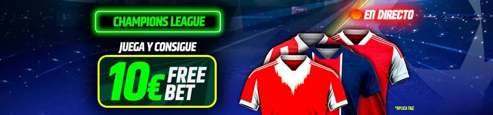 €10 en Champions League Freebet