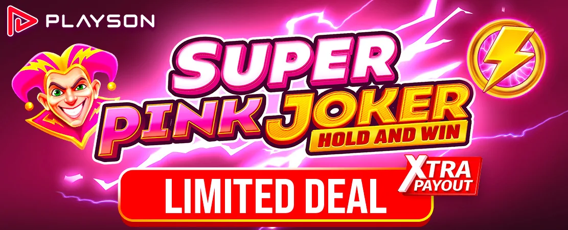 🃏 Xtra Payout Limited Deal | Super Pink Joker Hold and Win by Playson💥