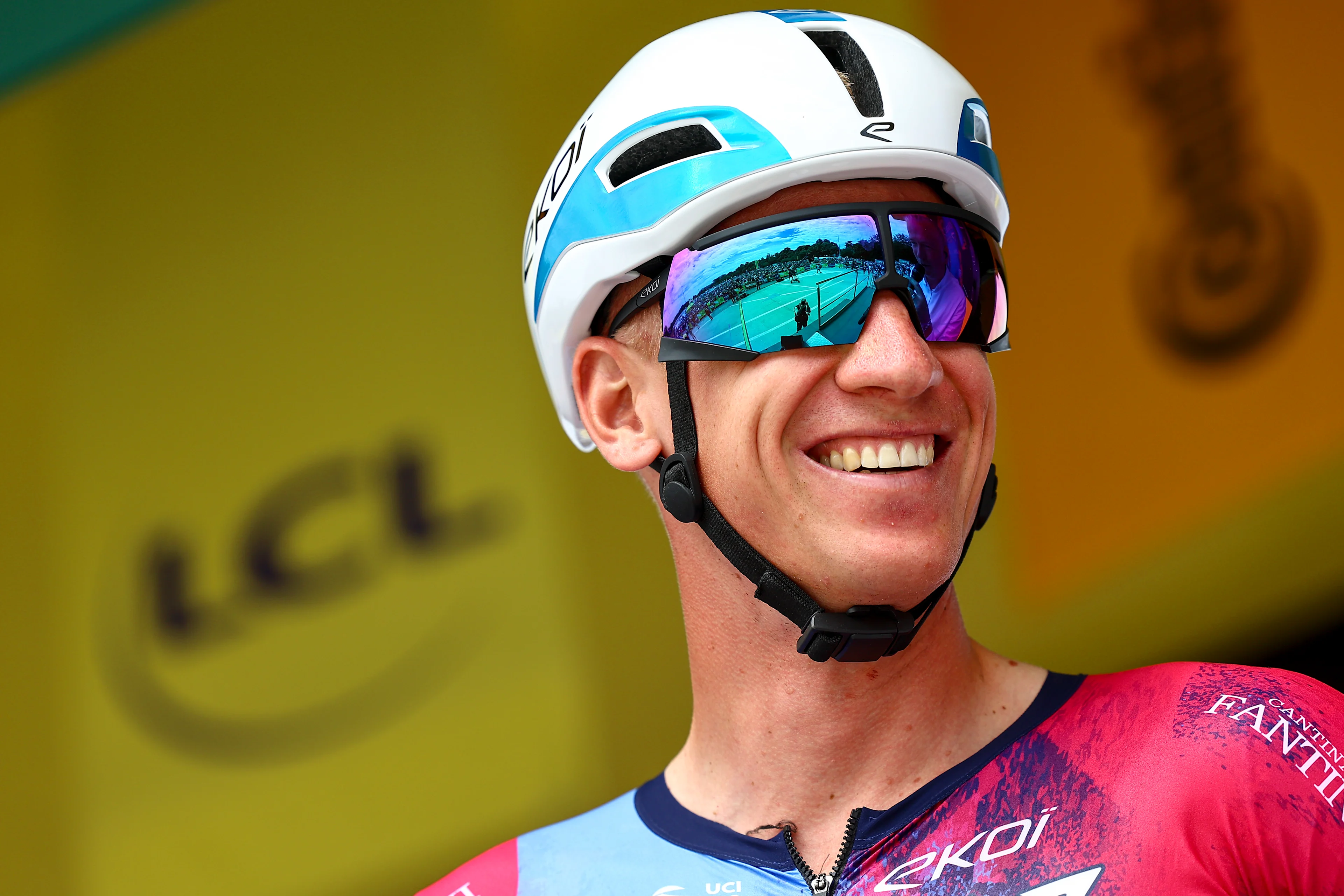 German Pascal Ackermann of Israel-Premier Tech pictured ahead of the first stage, Lille Metropole to Lille Metropole (185 km), of the 2025 Tour de France cycling race, in Lille, France, on Saturday 05 July 2025. The 112th edition of the Tour de France starts on Saturday 5 July in Lille, France, and will finish in Paris, France on the 27th of July. BELGA PHOTO DAVID PINTENS