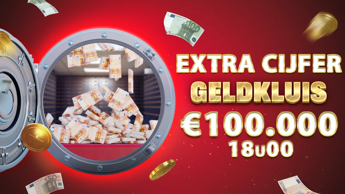 💰 De eerste hint voor de €100.000 Geldkluis komt eraan!