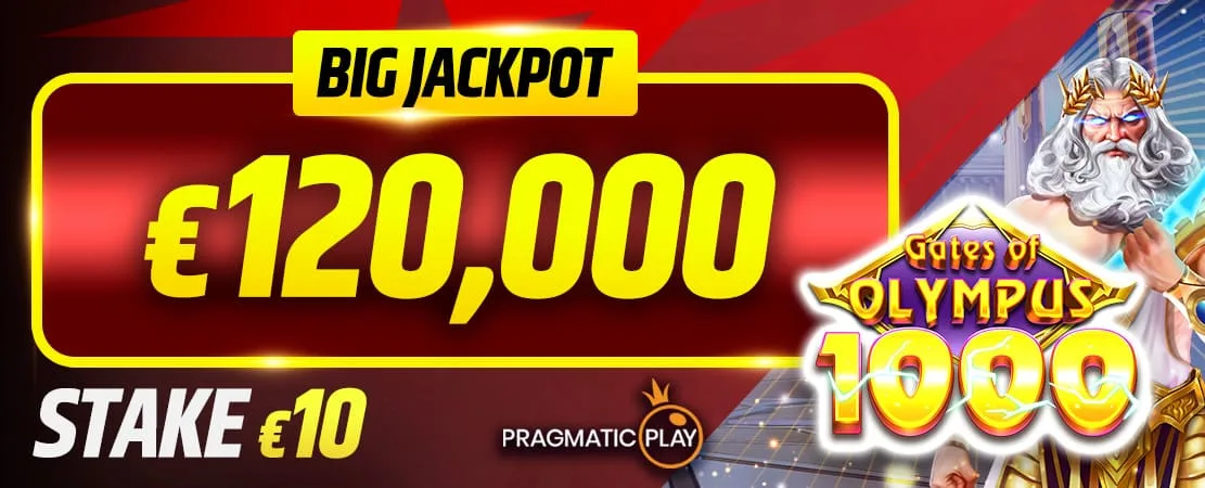 🎰 New Jackpot: €120,000 ⚡