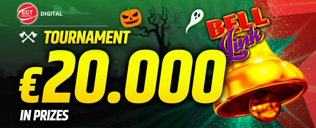 🎃 €20,000 EGT Digital Bell Link Halloween Edition