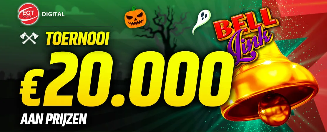 🎃 €20.000 EGT Digital Bell Link Halloween Editie