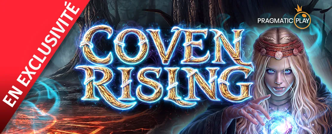 🔮 Coven Rising de Pragmatic Play – En exclusivité chez Starcasino !