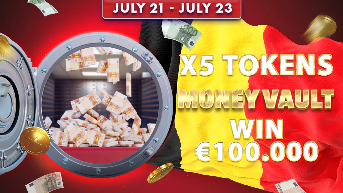 🎉 Celebrate the Belgian National Day with X5 Tokens all weekend long