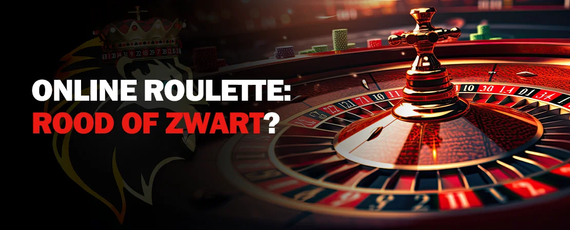 Online roulette: rood of zwart — wat kies jij?