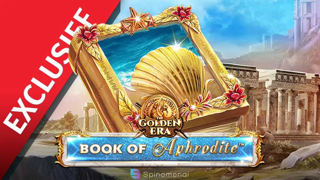 💘 Exclusief bij Starcasino! Book of Aphrodite - The Golden Era van Spinomenal!