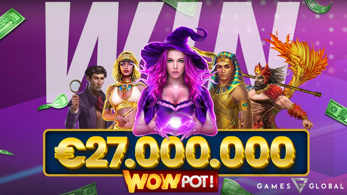 💰 De Wowpot van Games Global bereikt een ongelooflijke €27.000.000!