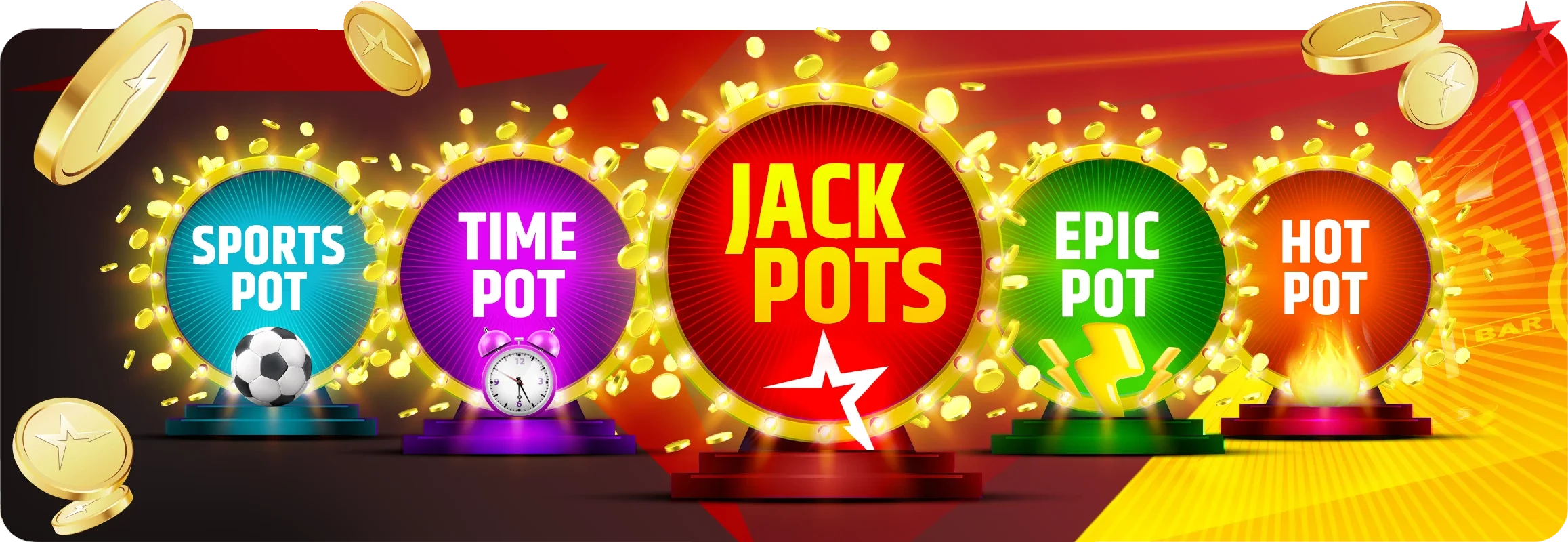 Jackpot banners new