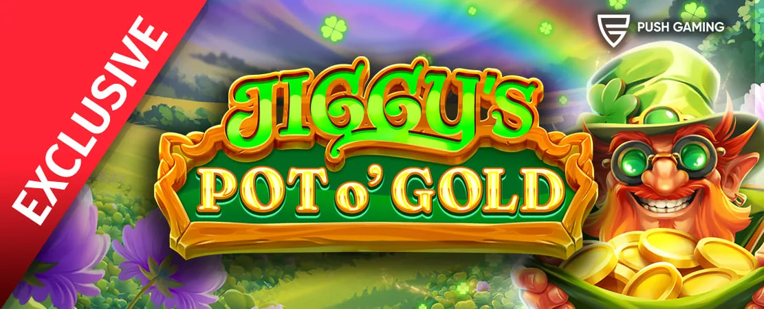 🍀 Jiggy’s Pot O’ Gold by Push Gaming - Only at Starcasino!