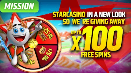 StarcasinoNL homepage banner - Star Wheel