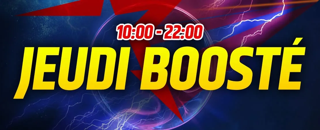 ⚡ Jeudi Boosté