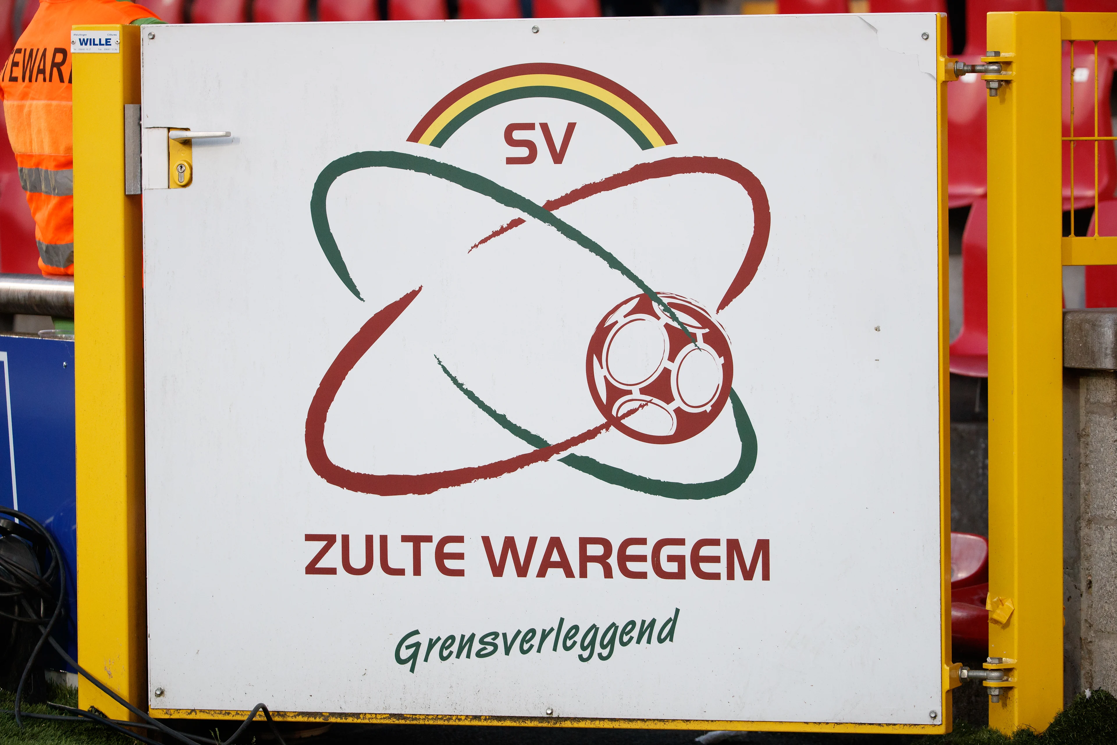 Illustration picture shows the logo of Zulte Waregem during the Jupiler Pro League match between Zulte Waregem and Waasland-Beveren, in Waregem, Saturday 28 July 2018, on the first day of the Jupiler Pro League, the Belgian soccer championship season 2018-2019. BELGA PHOTO KURT DESPLENTER