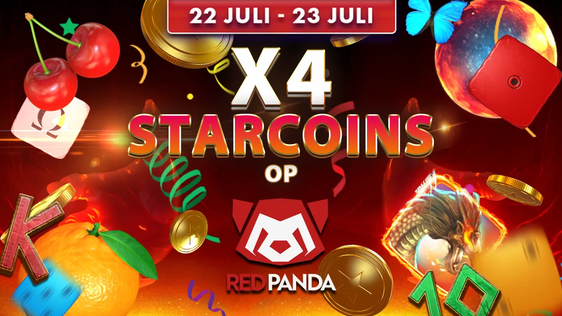 ✨ Geniet van een X4 Starcoins weekend