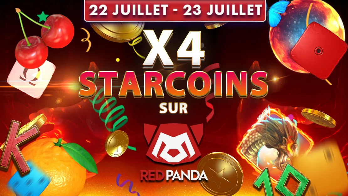 ✨ Profitez d'un week-end X4 Starcoins